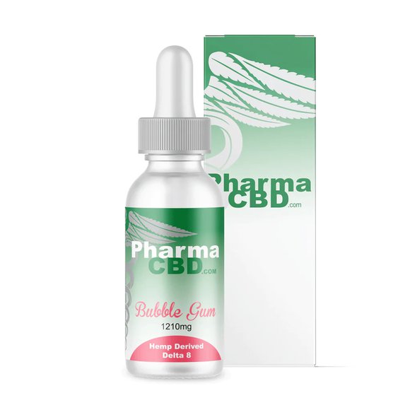 Bubble Gum 1,210 Mg Delta 8 Tincture from PharmaCBD