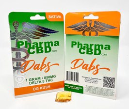 Hemp-Derived Delta 8 THC Dabs