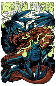 Psychedelic Band Tees - Durban Poison