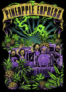 Psychedelic Band Tees - Pineapple Express