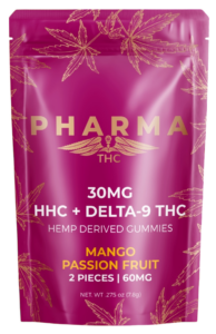 HHC/D9 Mango Passionfruit Gummies