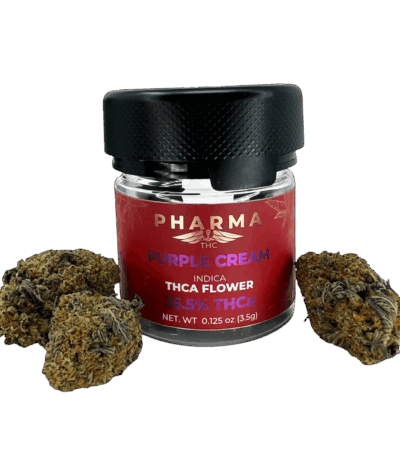 THCA Flower – Purple Cream