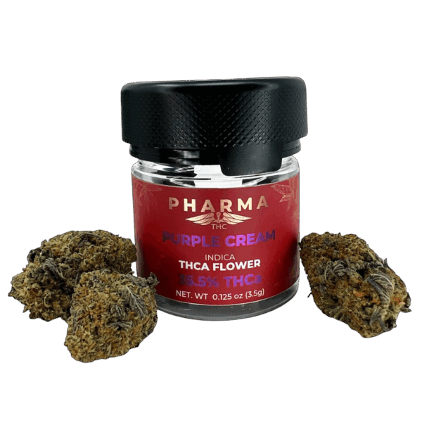 THCA Flower – Purple Cream