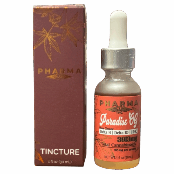 PharmaTHC Max Strength THC Blended Tincture (Delta 8+10+HHC)