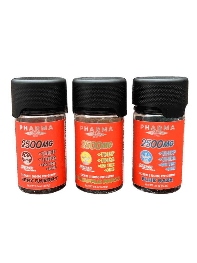 PharmaTHC 500MG THCP Stellar Gummies
