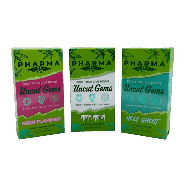 Uncut Gems THCA Live Rosin Cart