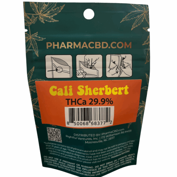 THCA Flower – Cali Sherbert