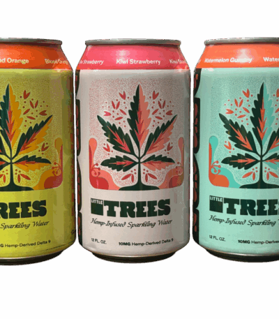 Little Trees Hemp Derived THC Sparkling Water