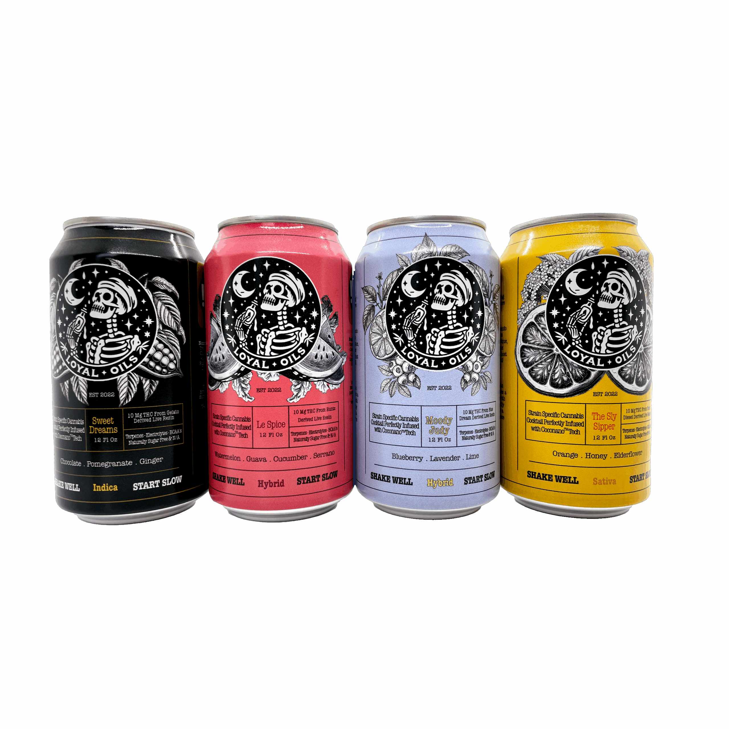 Loyal_Oils_Group_Shot5 THC Infused Live Resin Mineral Water Drinks