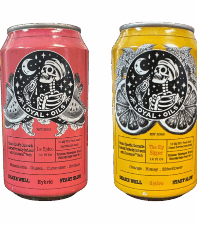THC Infused Live Resin Mineral Water Drinks