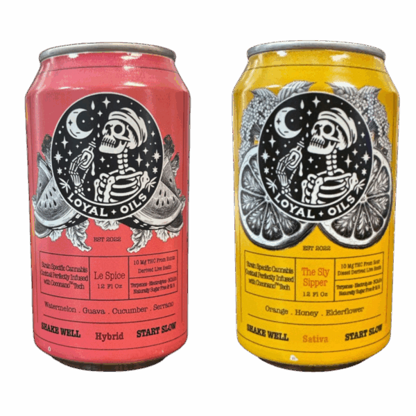 THC Infused Live Resin Mineral Water Drinks
