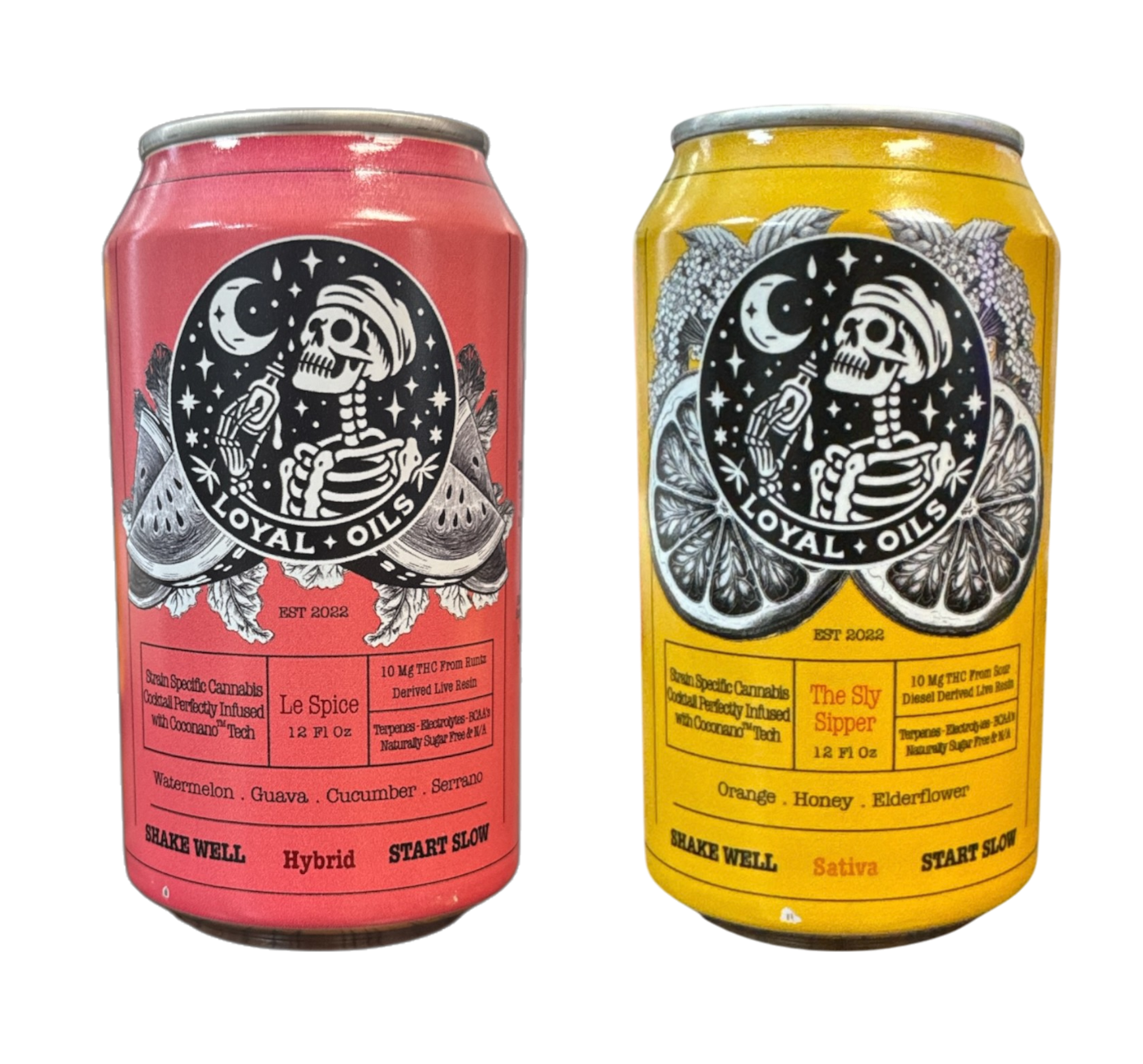 THC Infused Live Resin Mineral Water Drinks
