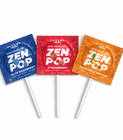 ZEN POP – Delta 9 Lollipops