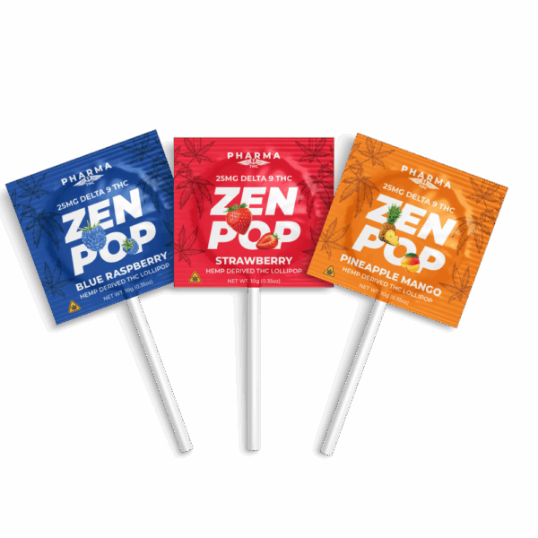 ZEN POP – Delta 9 Lollipops