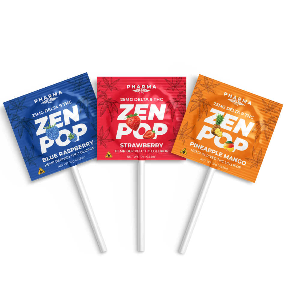 ZEN POP – Delta 9 Lollipops
