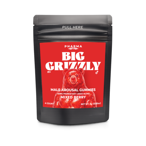 Male Arousal Big Grizzly Gummies