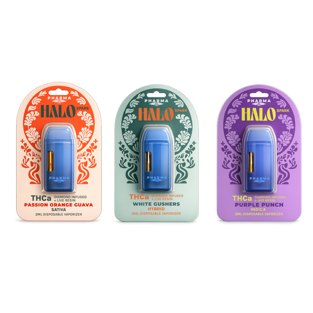 Halo Spark THCA Diamond Infused Disposable