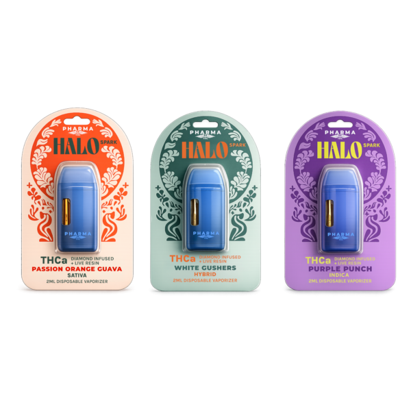 Halo Spark THCA Diamond Infused Disposable