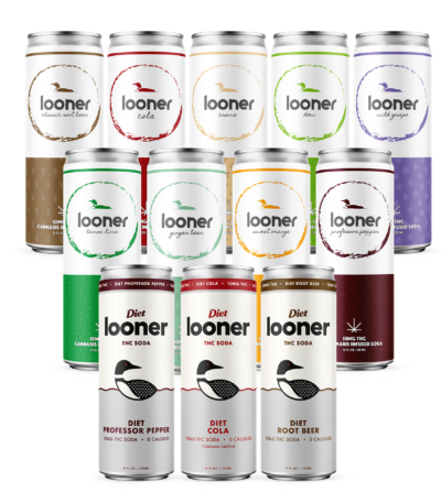 Looner THC Infused Sodas