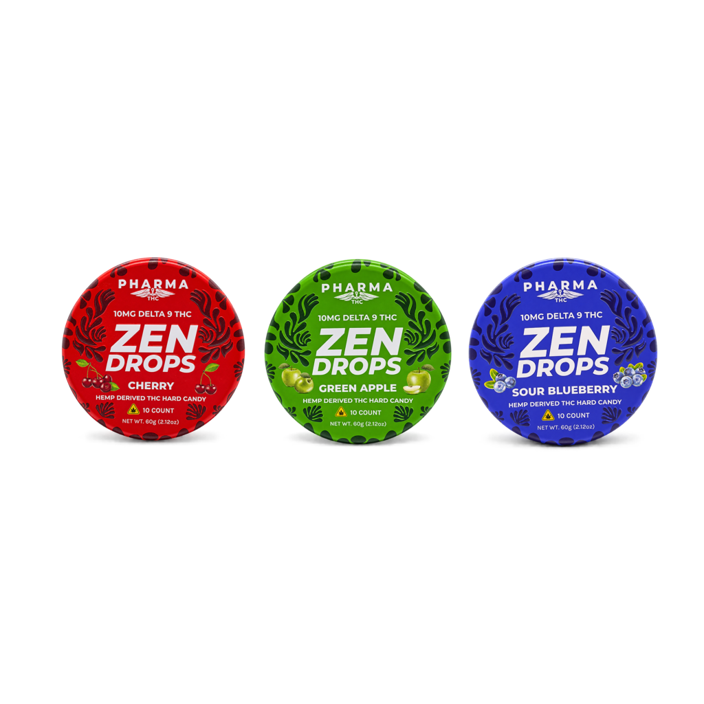 ZEN DROP Delta 9 Hard Candy