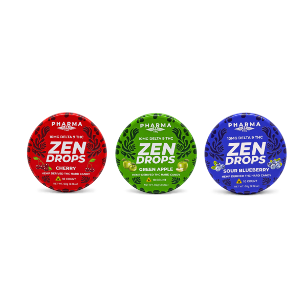 ZEN DROP Delta 9 Hard Candy