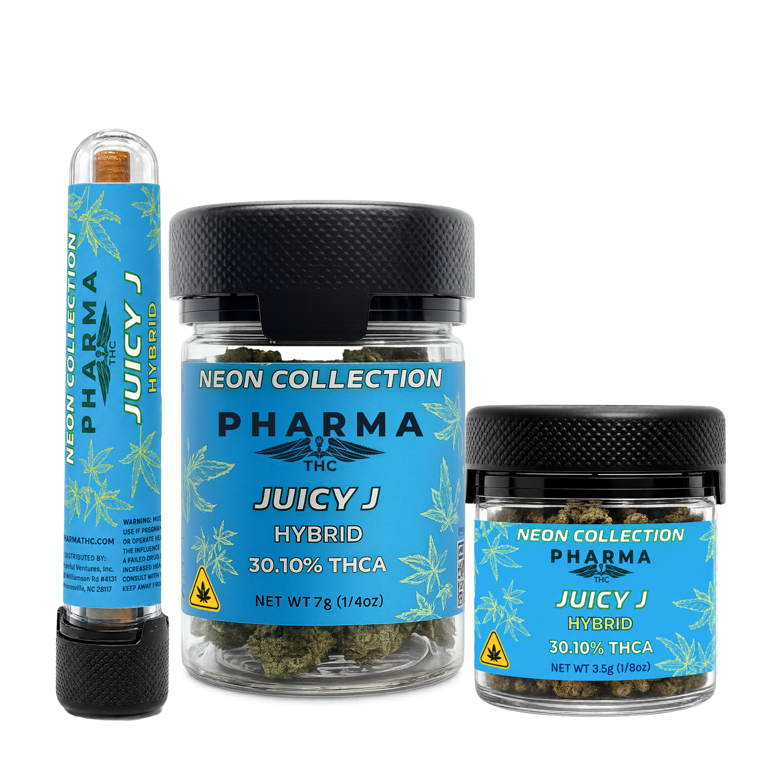 Blue Neon Collection - THCA Flower - Juicy J