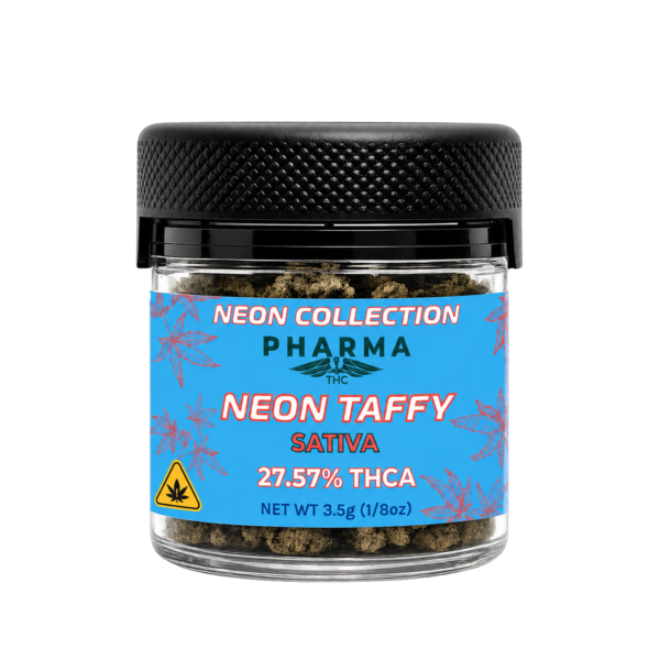 Blue Neon Collection - THCA Flower - Neon Taffy