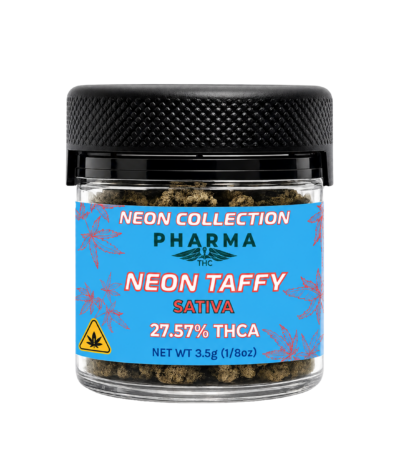 Blue Neon Collection - THCA Flower - Neon Taffy
